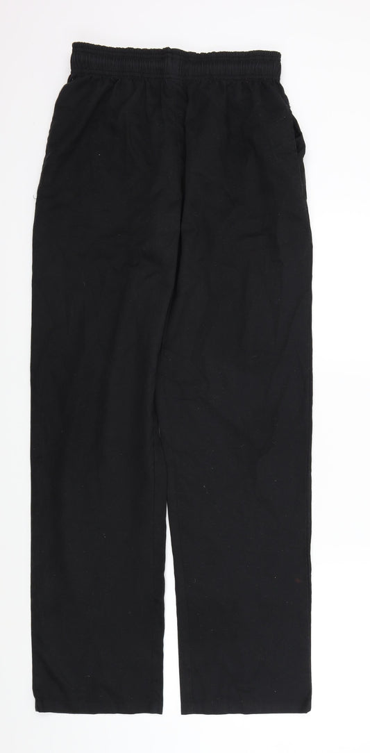 Womens UK Size 32 in Preworn Regular Fit  Black Trousers