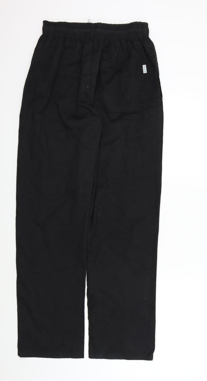 Womens UK Size 32 in Preworn Regular Fit  Black Trousers
