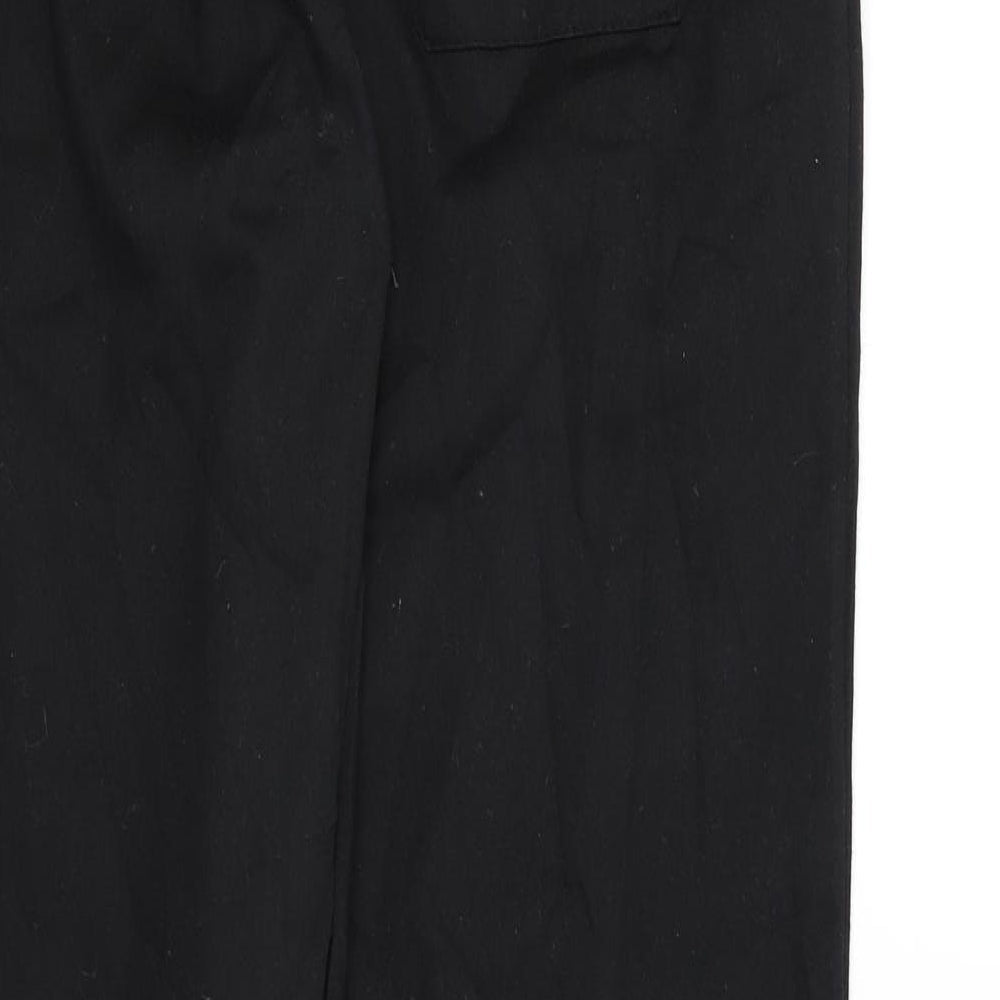 Womens UK Size 32 in Preworn Regular Fit  Black Trousers