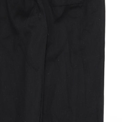 Womens UK Size 32 in Preworn Regular Fit  Black Trousers
