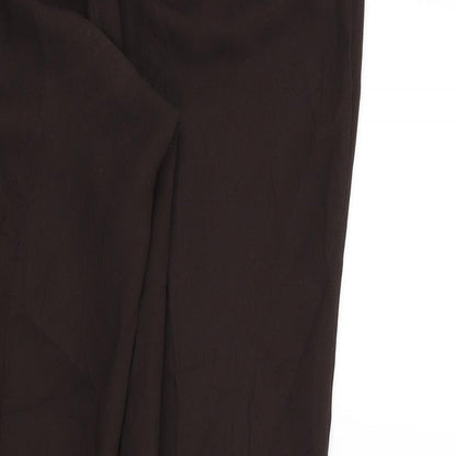 Womens UK Size 16 Reflections Regular Fit  Brown Trousers