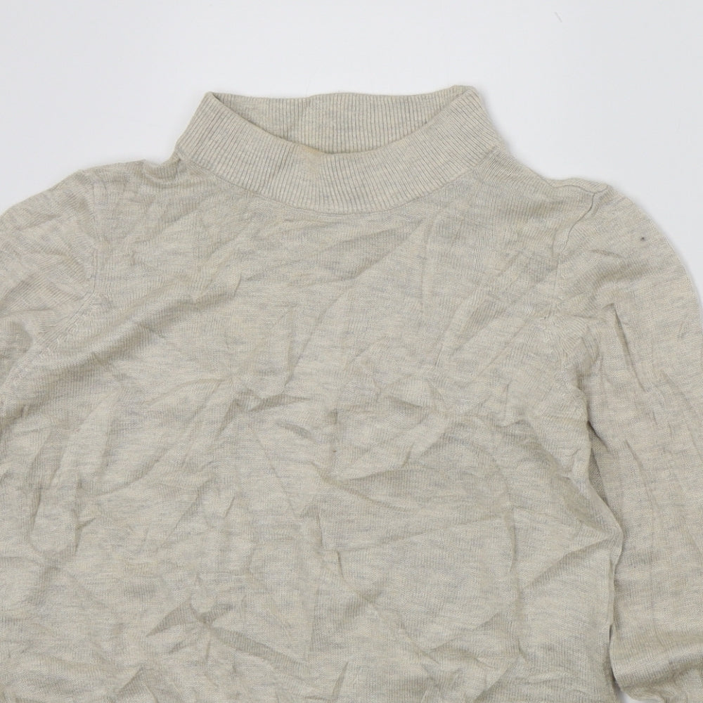 H&M Womens Beige   Pullover Jumper Size S