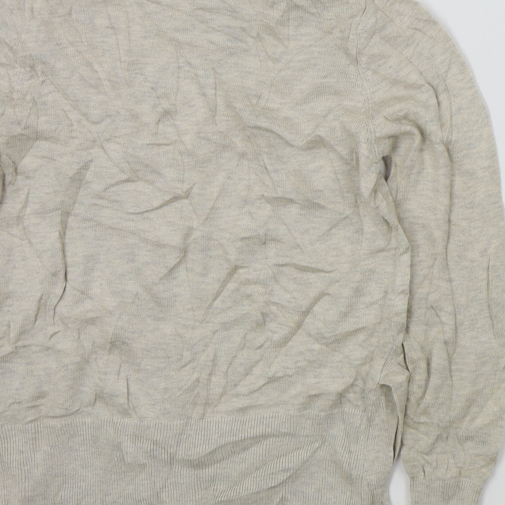 H&M Womens Beige   Pullover Jumper Size S