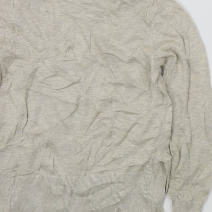 H&M Womens Beige   Pullover Jumper Size S