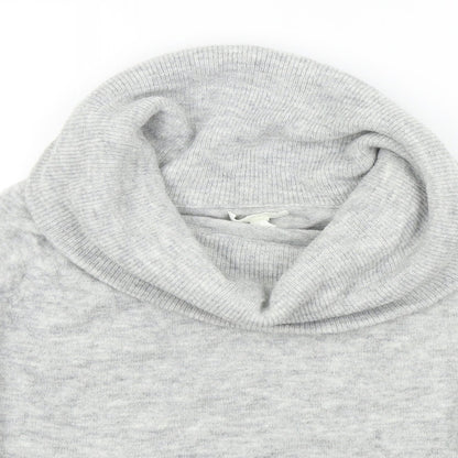 H&M Womens Grey   Pullover Jumper Size S