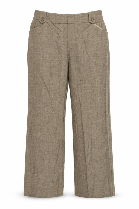 Womens UK Size 12 Mackays Regular Fit  Grey Trousers