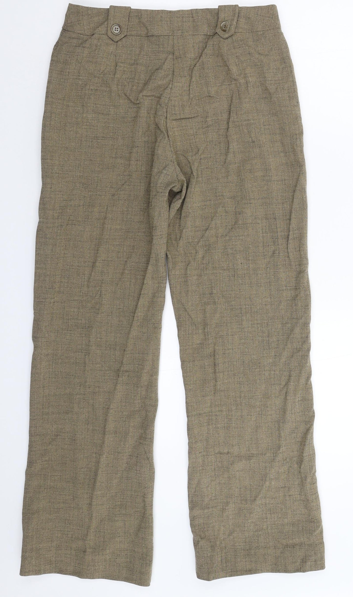 Womens UK Size 12 Mackays Regular Fit  Grey Trousers