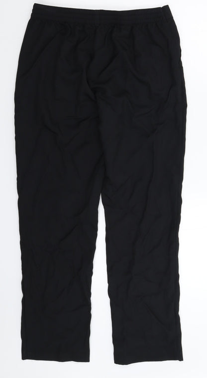 Womens UK Size 12 Marks and Spencer Slim Fit  Black Trousers
