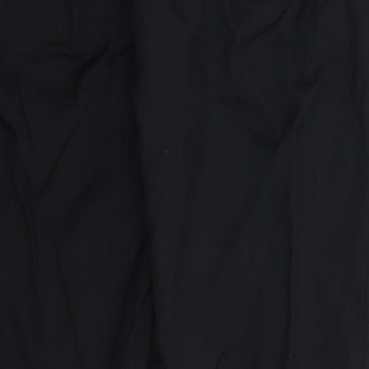 Womens UK Size 12 Marks and Spencer Slim Fit  Black Trousers