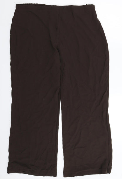 Womens UK Size 18 Marks and Spencer Regular Fit  Grey Trousers