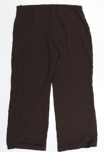 Womens UK Size 18 Marks and Spencer Regular Fit  Grey Trousers