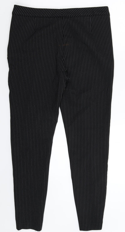 Womens UK Size 14 Marks and Spencer Extra-Slim Fit  Beige Trousers