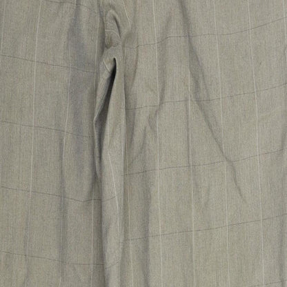 Preworn Womens Grey Check  Trousers  Size 32 L32 in