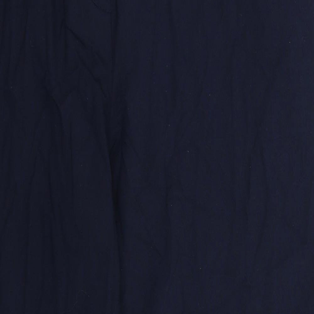 Womens UK Size 14 Papaya Regular Fit  Blue Trousers