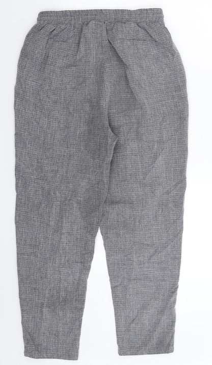 Womens UK Size 10 PRETTYLITTLETHING Extra-Slim Fit  Grey Trousers