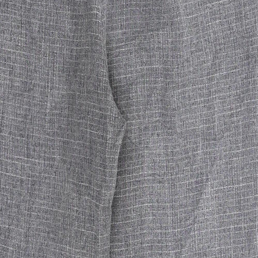 Womens UK Size 10 PRETTYLITTLETHING Extra-Slim Fit  Grey Trousers