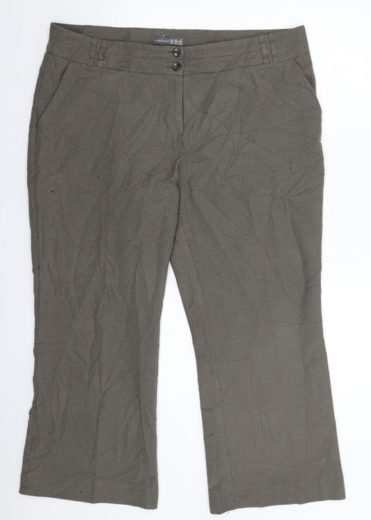 Womens UK Size 18 Atmosphere Regular Fit  Grey Trousers