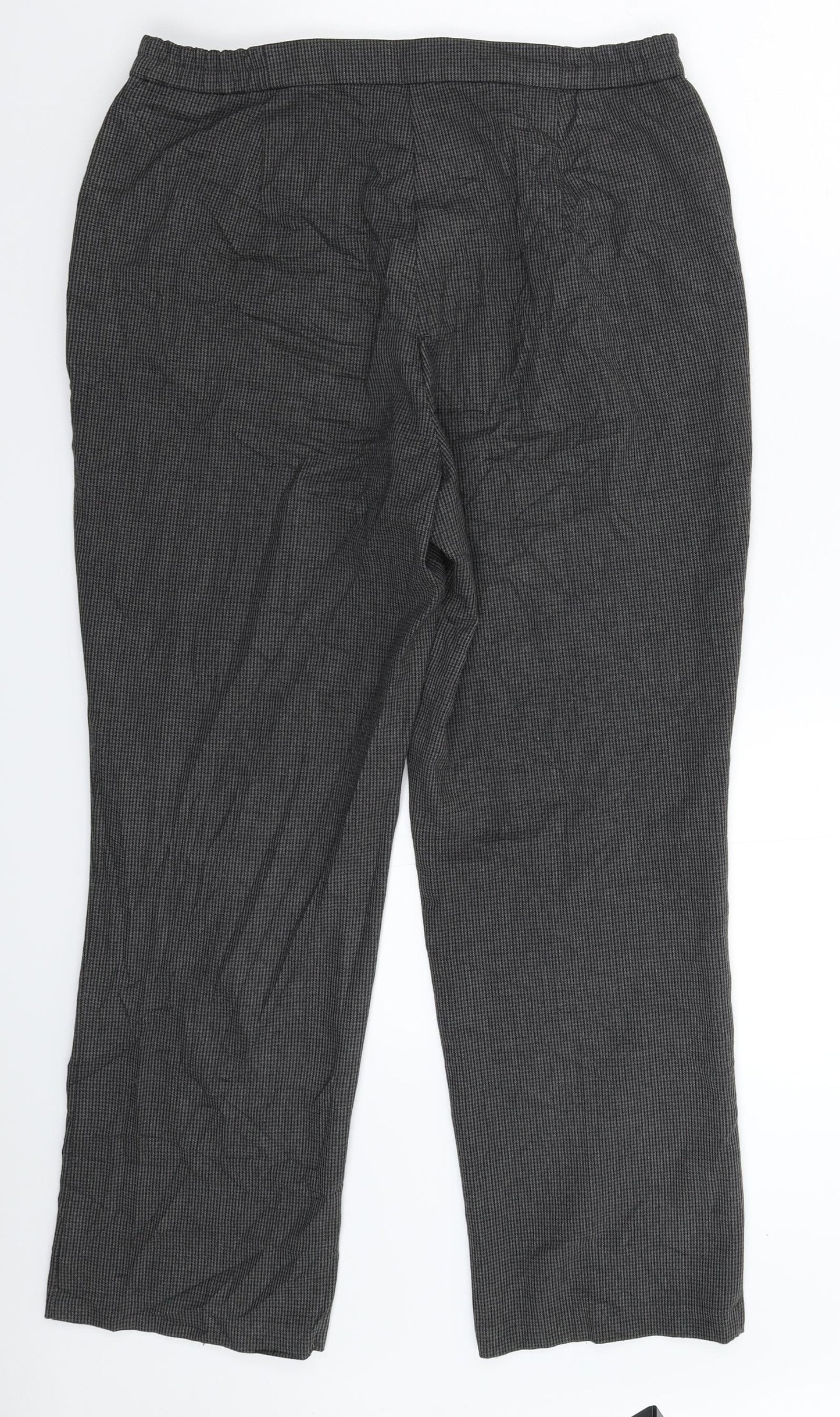 Womens UK Size 12 Marks and Spencer Slim Fit  Grey Trousers