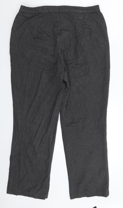 Womens UK Size 12 Marks and Spencer Slim Fit  Grey Trousers