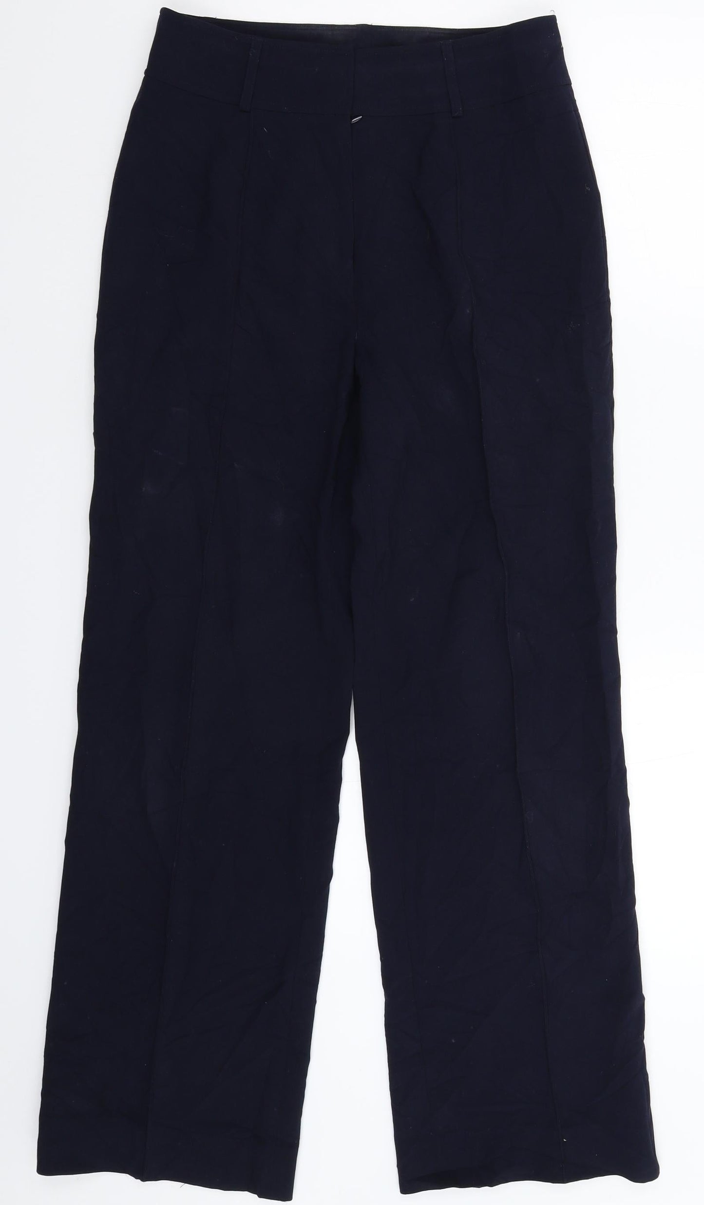Womens UK Size 10 Per Una Regular Fit  Blue Trousers