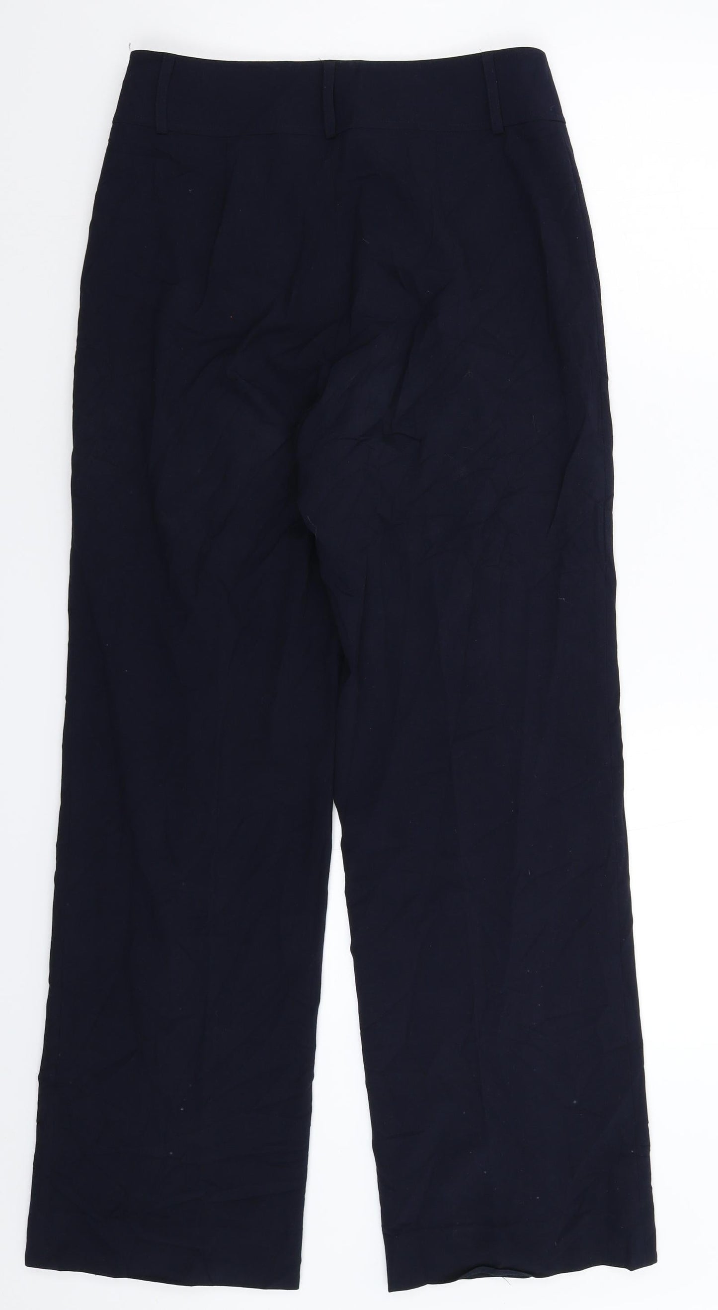 Womens UK Size 10 Per Una Regular Fit  Blue Trousers
