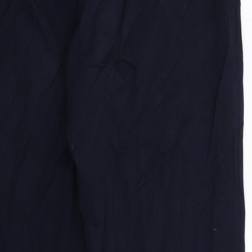 Womens UK Size 10 Per Una Regular Fit  Blue Trousers