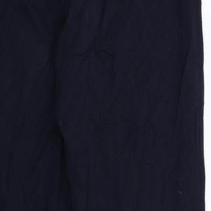 Womens UK Size 10 Per Una Regular Fit  Blue Trousers