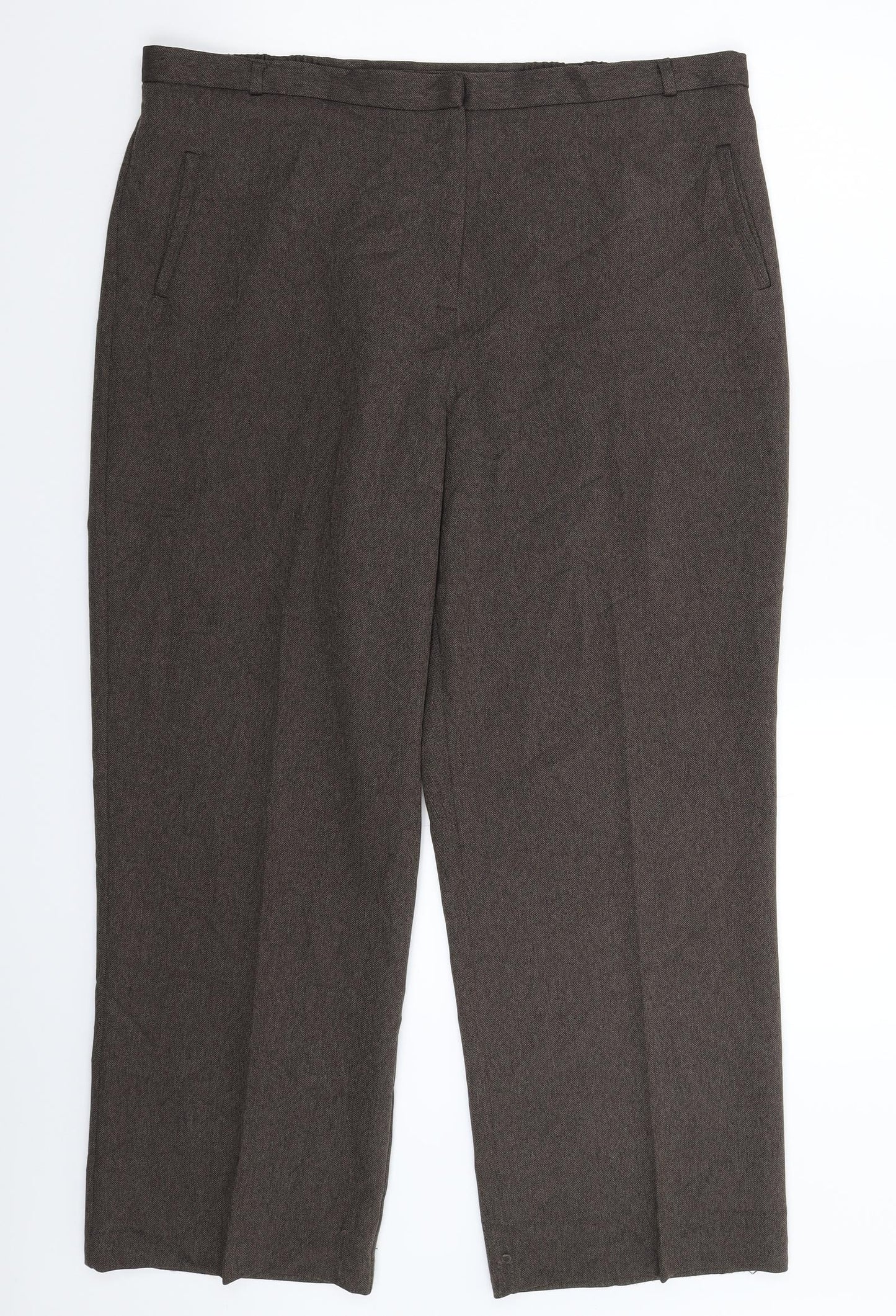 Autonomy Womens Grey   Trousers  Size 18 L28 in