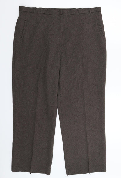 Autonomy Womens Grey   Trousers  Size 18 L28 in