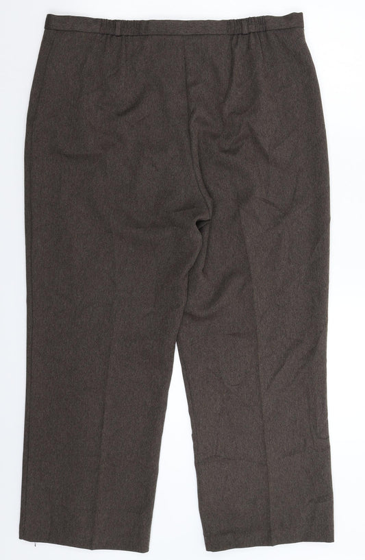 Autonomy Womens Grey   Trousers  Size 18 L28 in