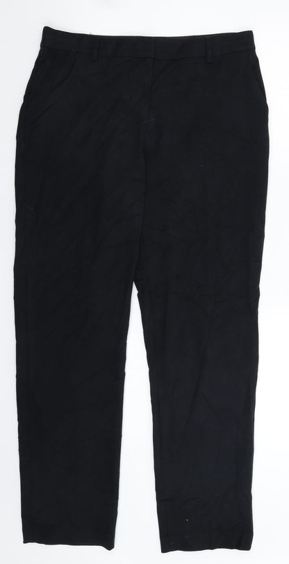 Womens UK Size 12 Marks and Spencer Slim Fit  Blue Trousers