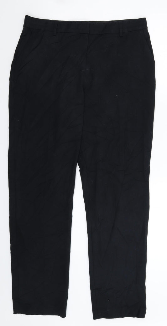 Womens UK Size 12 Marks and Spencer Slim Fit  Blue Trousers