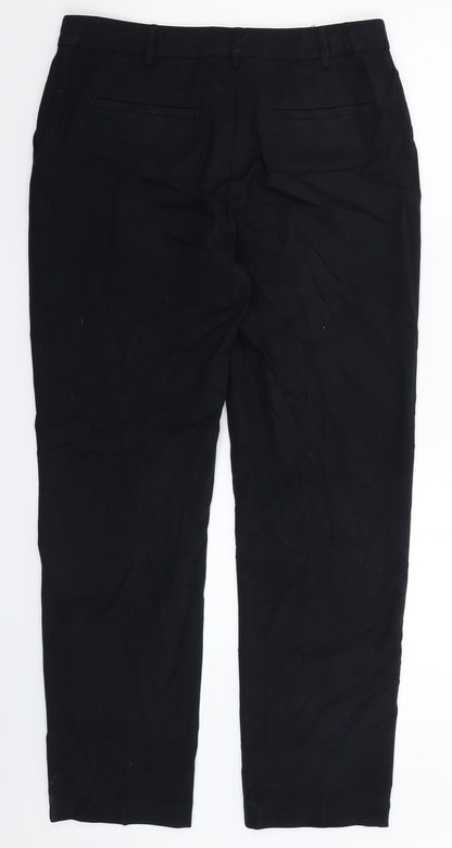 Womens UK Size 12 Marks and Spencer Slim Fit  Blue Trousers