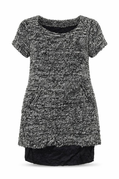 Zara Womens Grey  Knit Pullover Jumper Size M