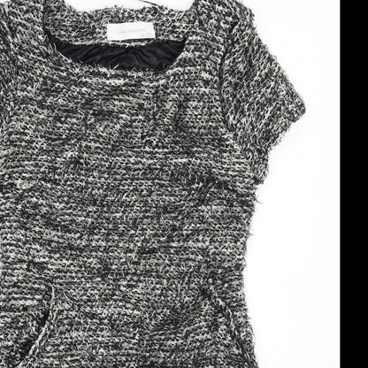 Zara Womens Grey  Knit Pullover Jumper Size M