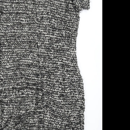 Zara Womens Grey  Knit Pullover Jumper Size M
