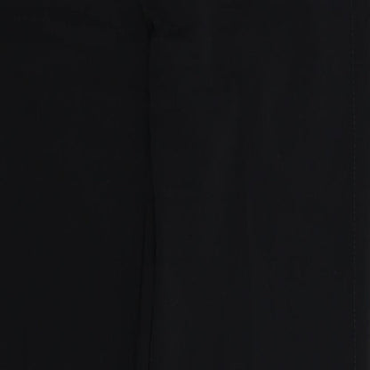 Oui Moments Womens Black   Dress Pants Trousers Size 14 L33 in