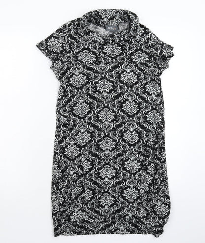 Apricot Womens Black   Jumper Dress  Size 8