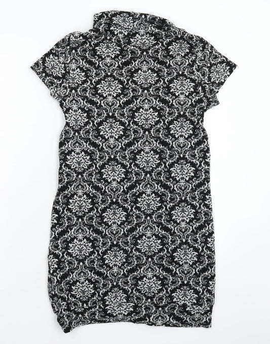 Apricot Womens Black   Jumper Dress  Size 8