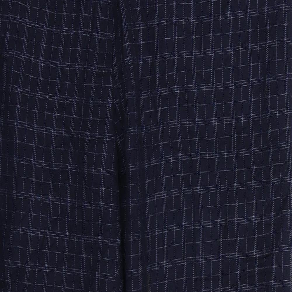 Womens UK Size 14 Marks and Spencer Regular Fit  Blue Trousers