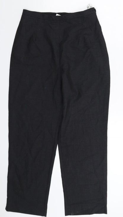 Womens UK Size 8 NEXT Slim Fit Dress Pants Grey Trousers