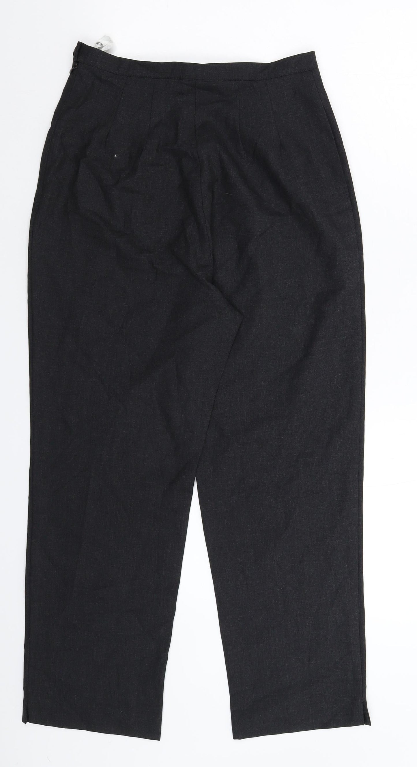 Womens UK Size 8 NEXT Slim Fit Dress Pants Grey Trousers