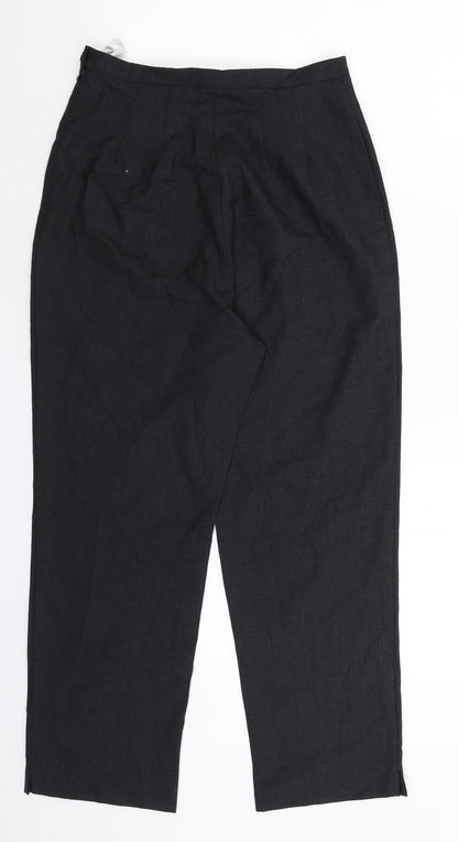 Womens UK Size 8 NEXT Slim Fit Dress Pants Grey Trousers