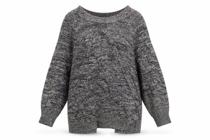 Topshop Womens Gold  Knit Pullover Jumper Size 14