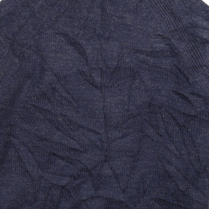 Carter & Rise Mens Blue  Knit Pullover Jumper Size M