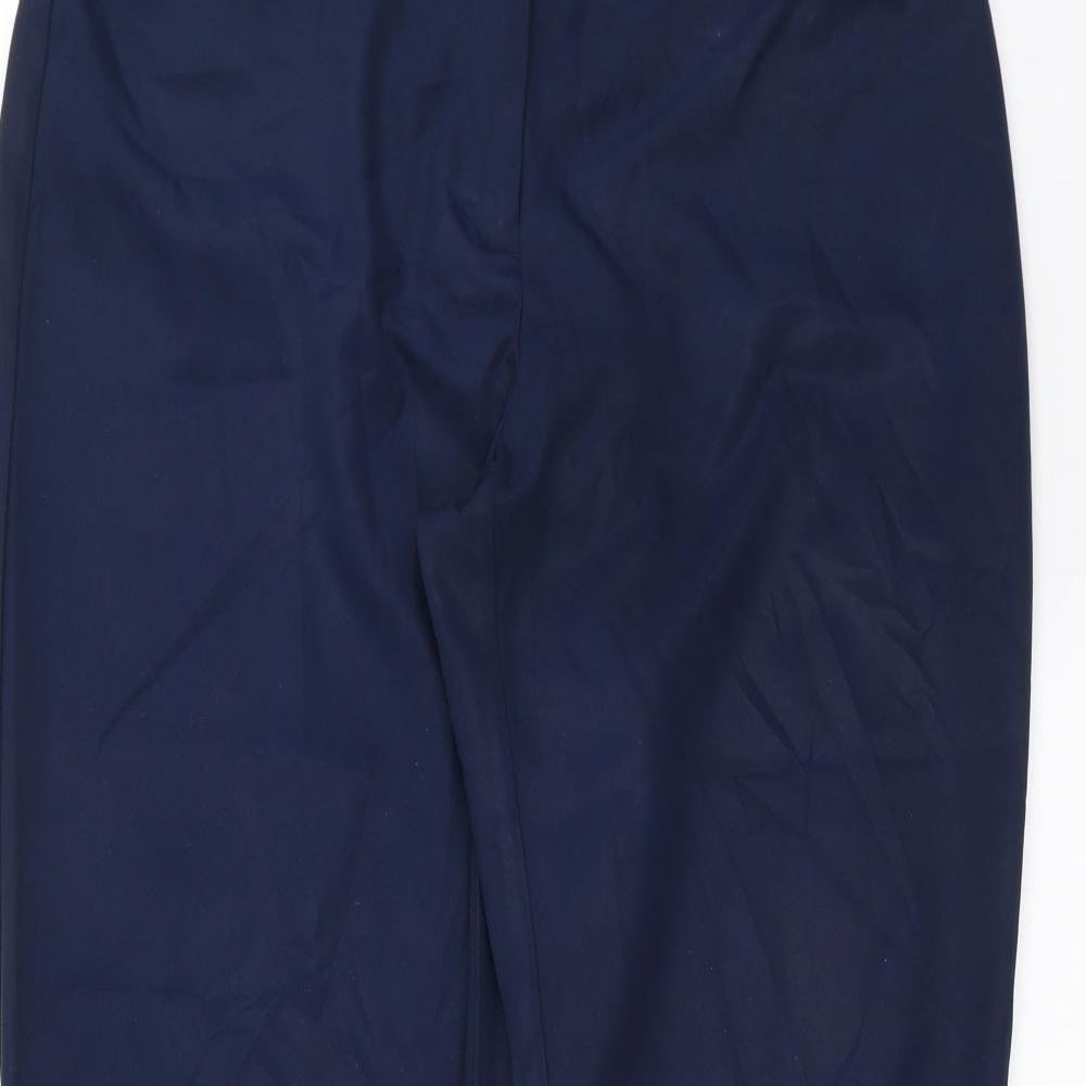 easycare Womens Blue   Trousers  Size 14 L30 in