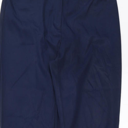 easycare Womens Blue   Trousers  Size 14 L30 in