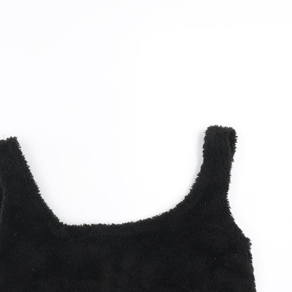 Preworn Womens Black   Pullover Jumper Size M  - cropped