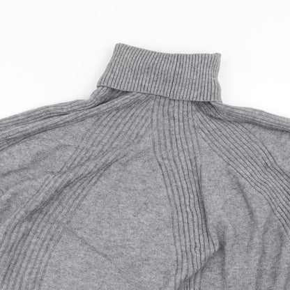 Preworn Womens Grey   Cape Jumper One Size
