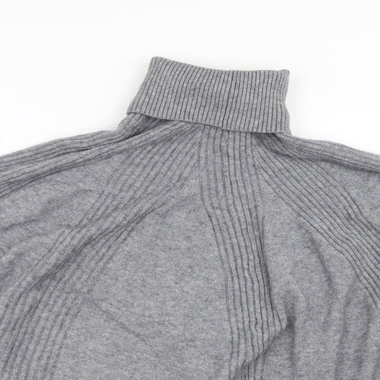Preworn Womens Grey   Cape Jumper One Size